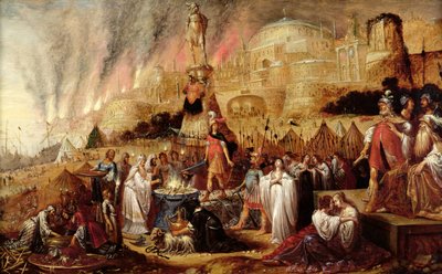 The Daughter of Jephthah by Rombout van Troyen
